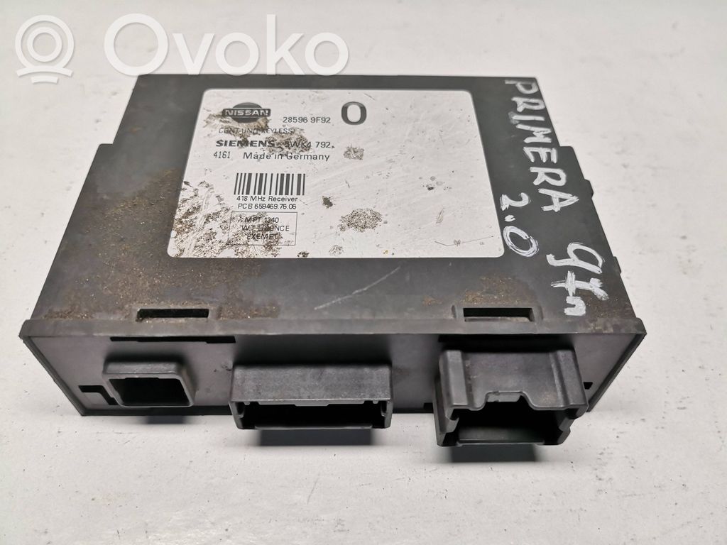 Nissan Primera Comfort/convenience module 