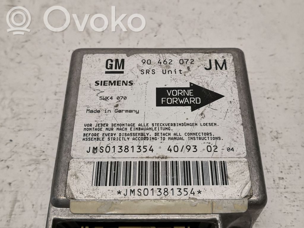 Opel Vectra A Airbag control unit/module 