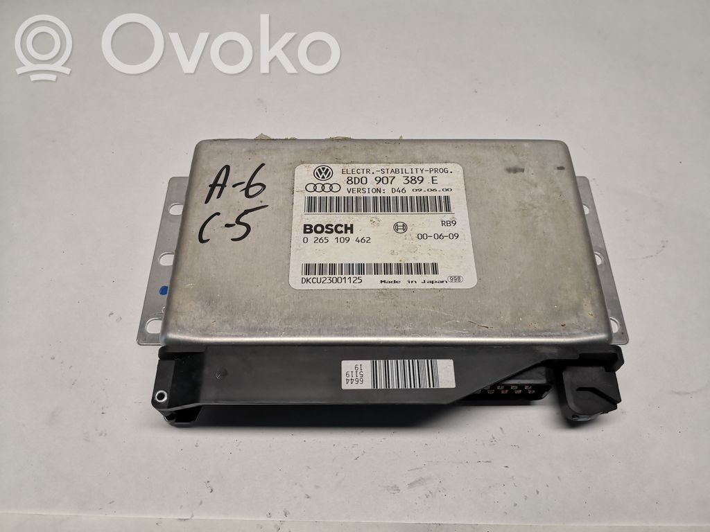 ESP (stability system) control unit   8D0907389E,0265109462,DKCU23001125