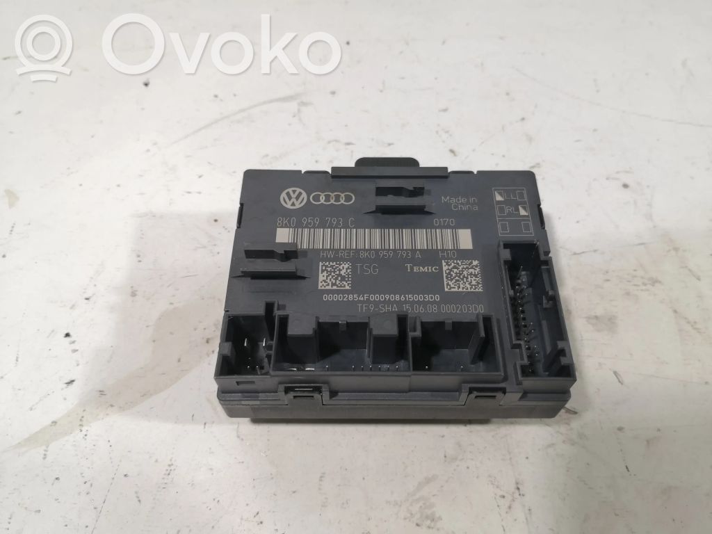 Audi A4 S4 B8 8K Oven ohjainlaite/moduuli 