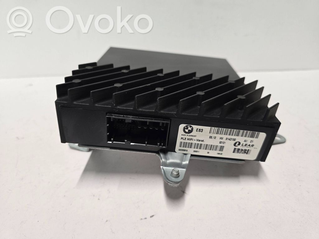 BMW X3 E83 Sound amplifier 