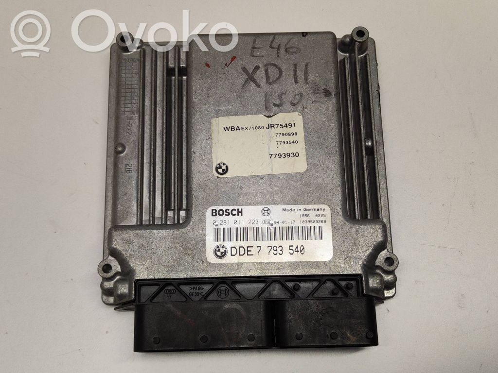 BMW 3 E46 Engine control unit/module 