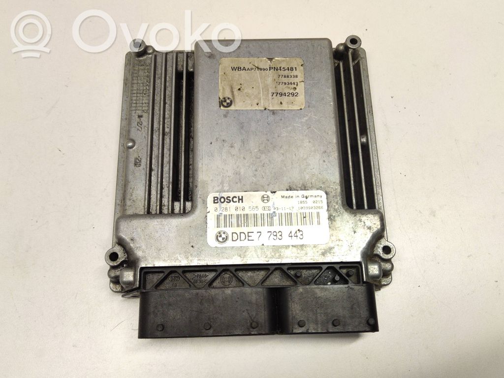 BMW 3 E46 Engine control unit/module 