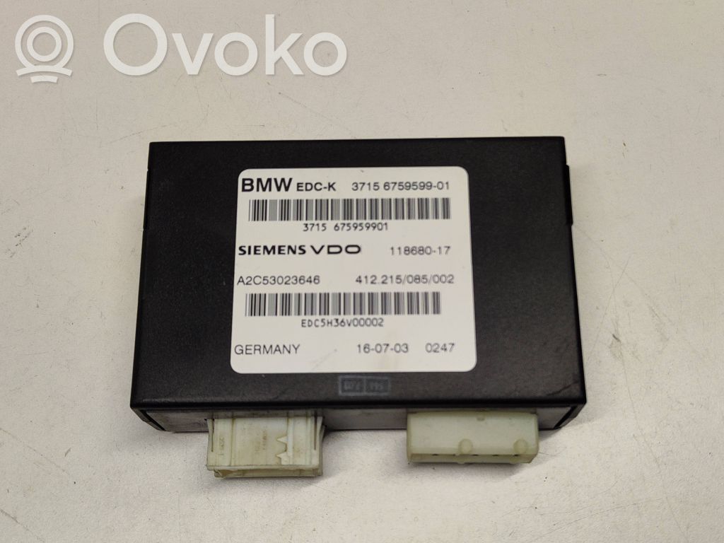 BMW 7 E65 E66 Suspension control unit/module 