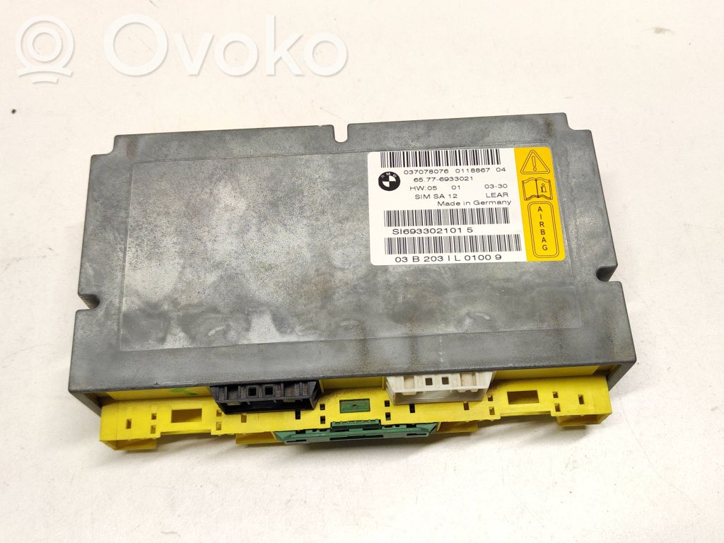 BMW 7 E65 E66 Airbag control unit/module 