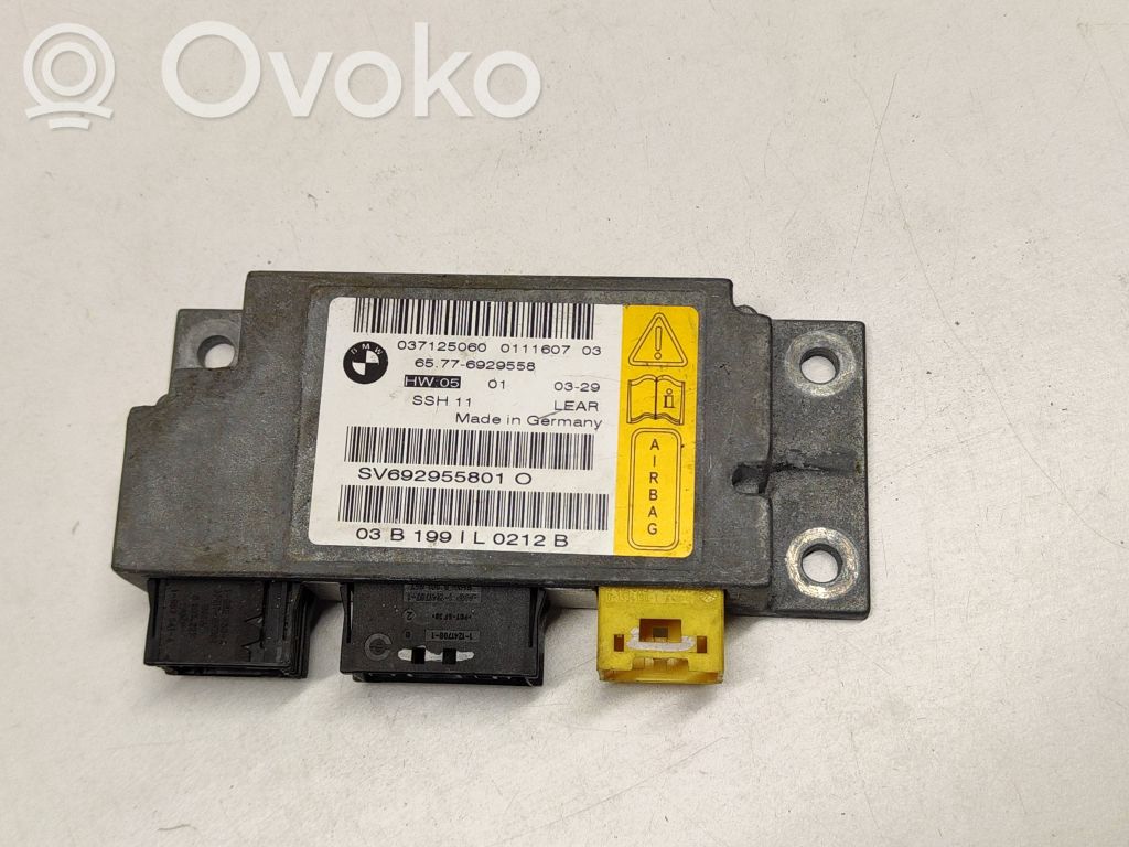 BMW 7 E65 E66 Airbag control unit/module 