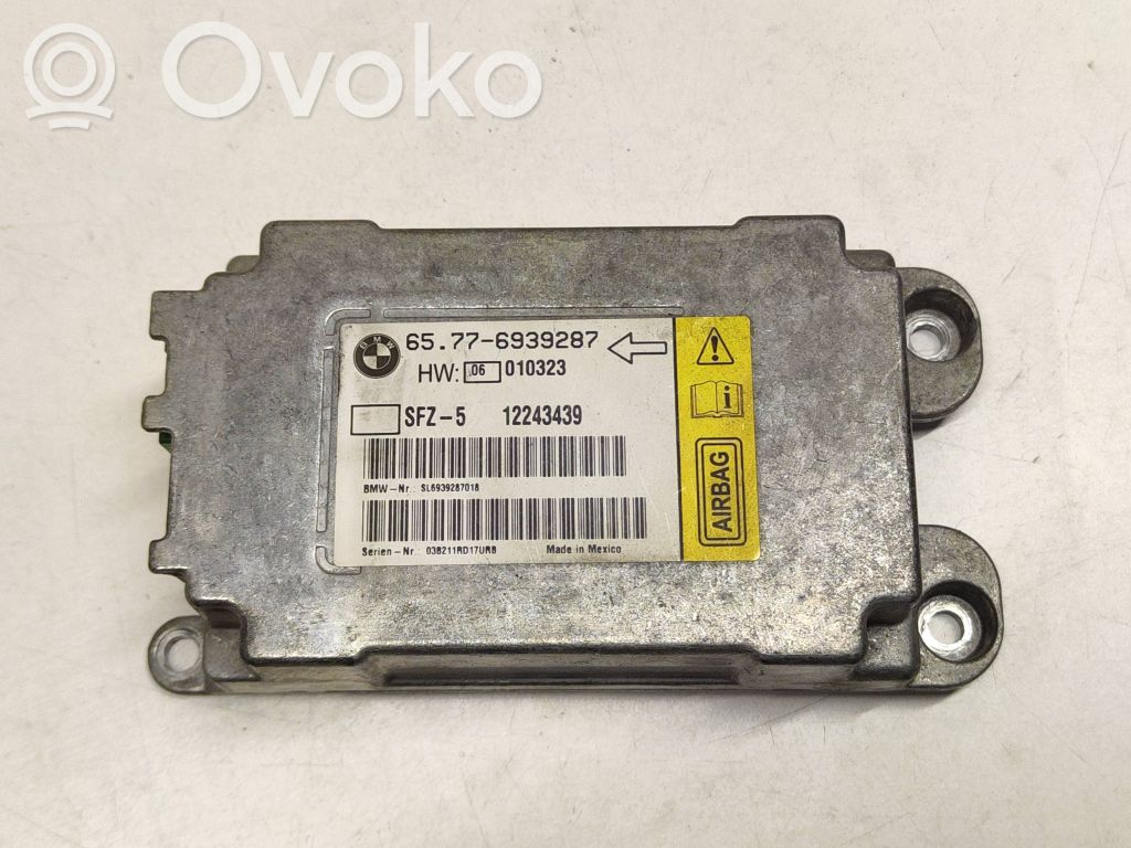 Airbag control unit/module   6939287,12243439,65776939287