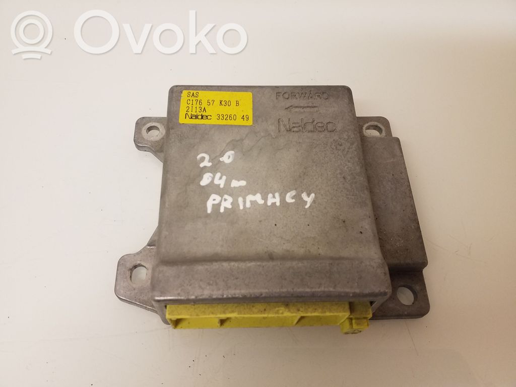 Airbag control unit/module   C17657K30B,2113A,3326049