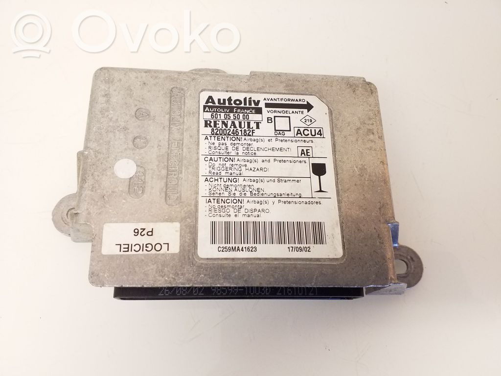 Renault Megane II Airbag control unit/module 