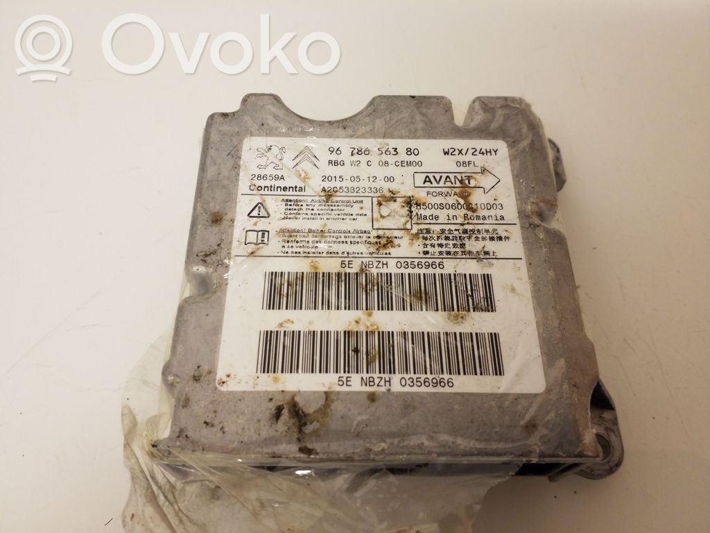 Peugeot 508 Sterownik / Moduł Airbag 