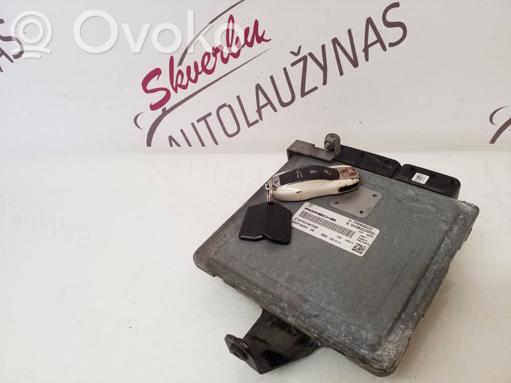 Engine control unit/module   7P5906033,W058203W02,5WP46581
