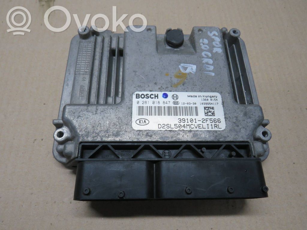 Engine control unit/module   391012F566,1039S54117,391012F566