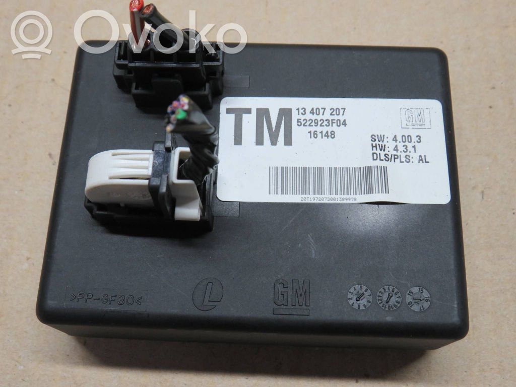 Module d'éclairage LCM   13407207,13407207,522923F04,16148