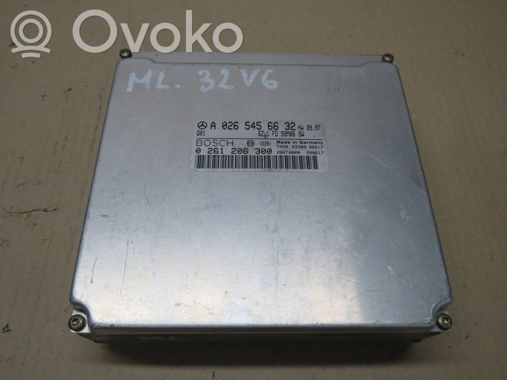 Engine control unit/module   A0265456632,26RT0000,0261206300