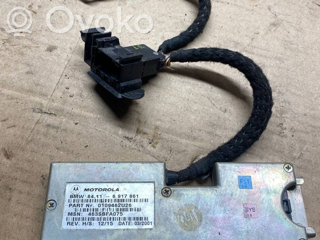 BMW 3 E46 Citu veidu vadības bloki / moduļi 
