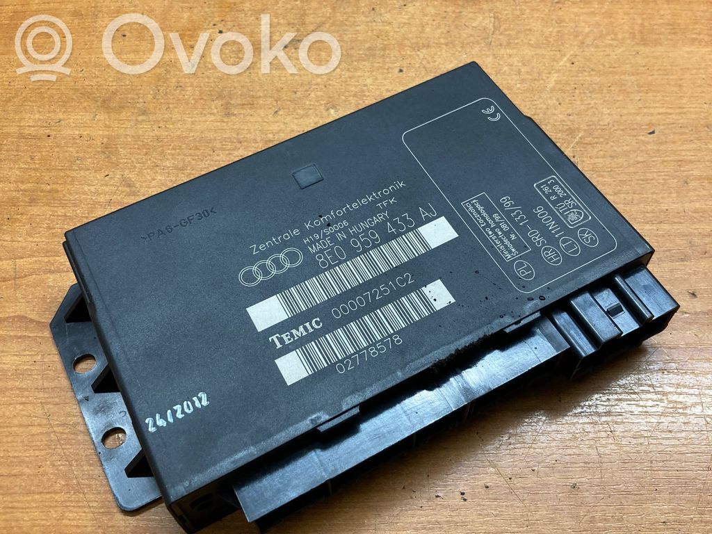 Module confort   8E0959433AJ,02778578,00007251C2