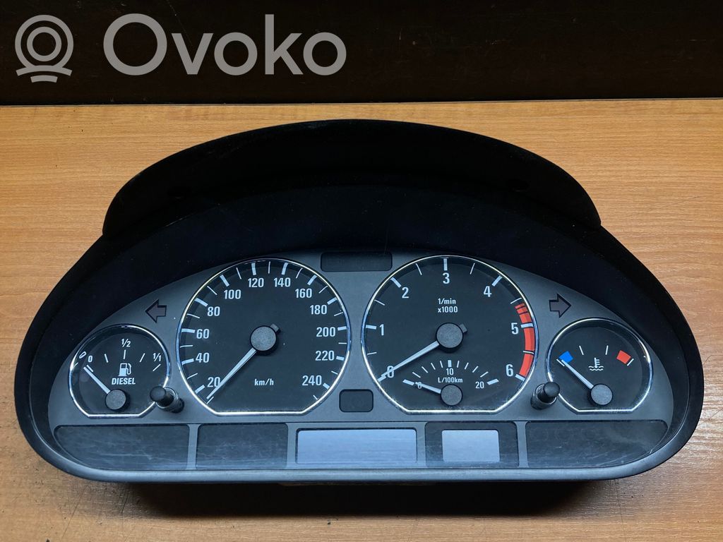 BMW 3 E46 Speedometer (instrument cluster) 