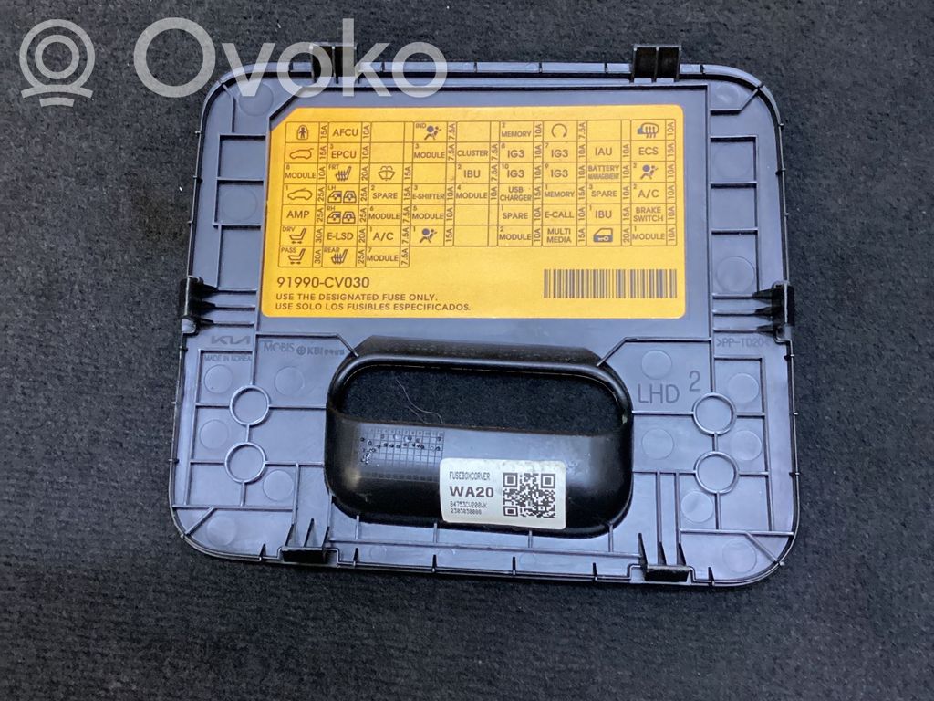 KIA EV6 Coperchio scatola dei fusibili 