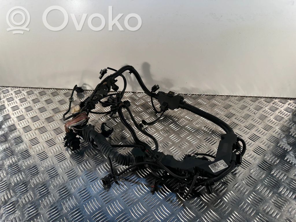 BMW 7 F01 F02 F03 F04 Wiązka przewodów silnika 