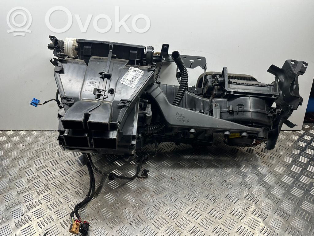 Skoda Octavia Mk2 (1Z) Scatola climatizzatore riscaldamento abitacolo assemblata 