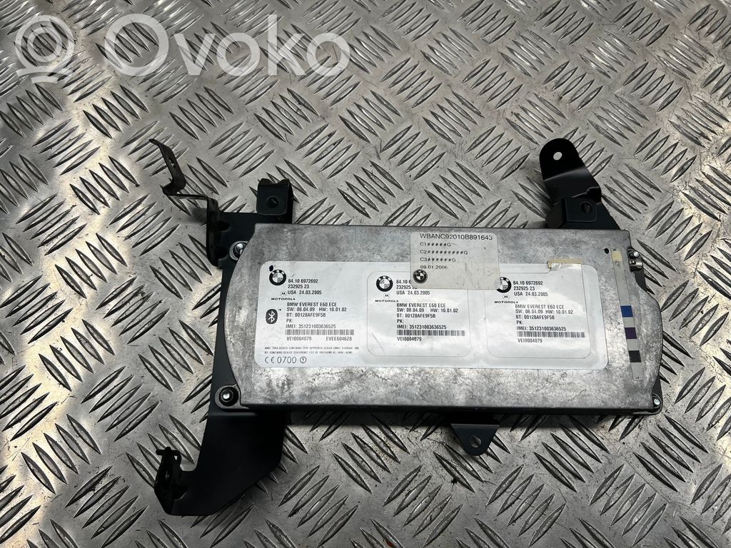 BMW 5 E60 E61 Bluetooth control unit module 