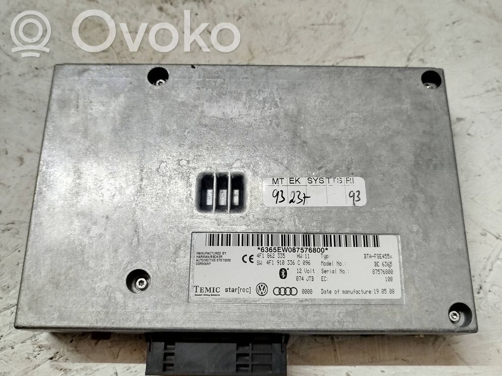 Audi A8 S8 D3 4E Модуль «Bluetooth» 