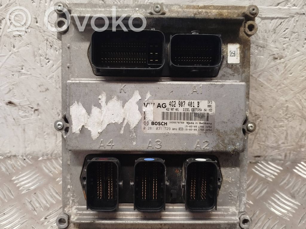 Audi A6 S6 C7 4G Engine control unit/module 
