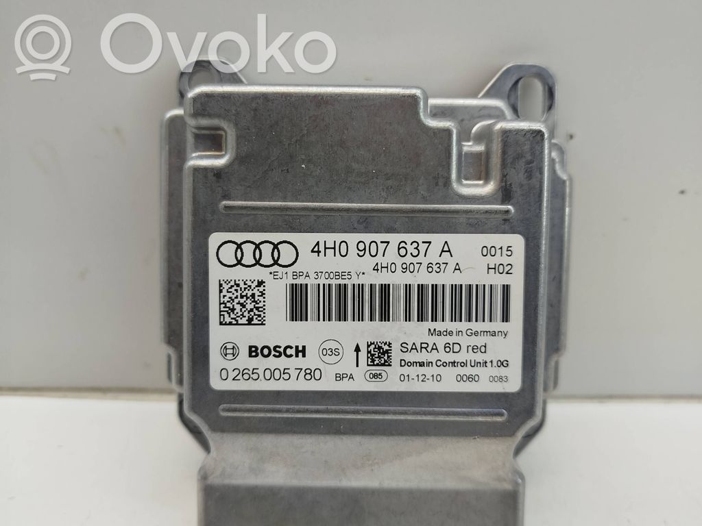 ESP (stability system) control unit   4H0907637A,0265005780