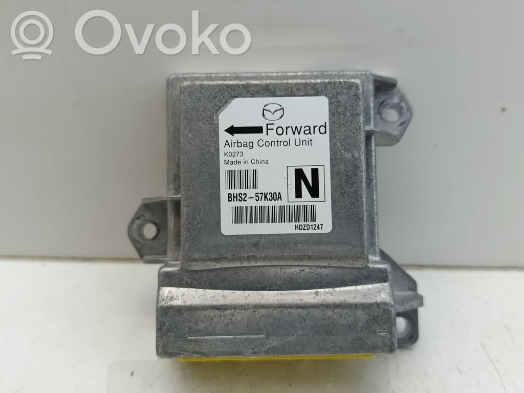Airbag control unit/module   BHS257K30A