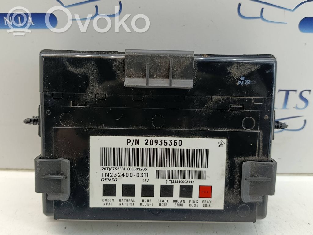 Opel Antara Moduł / Sterownik komfortu 