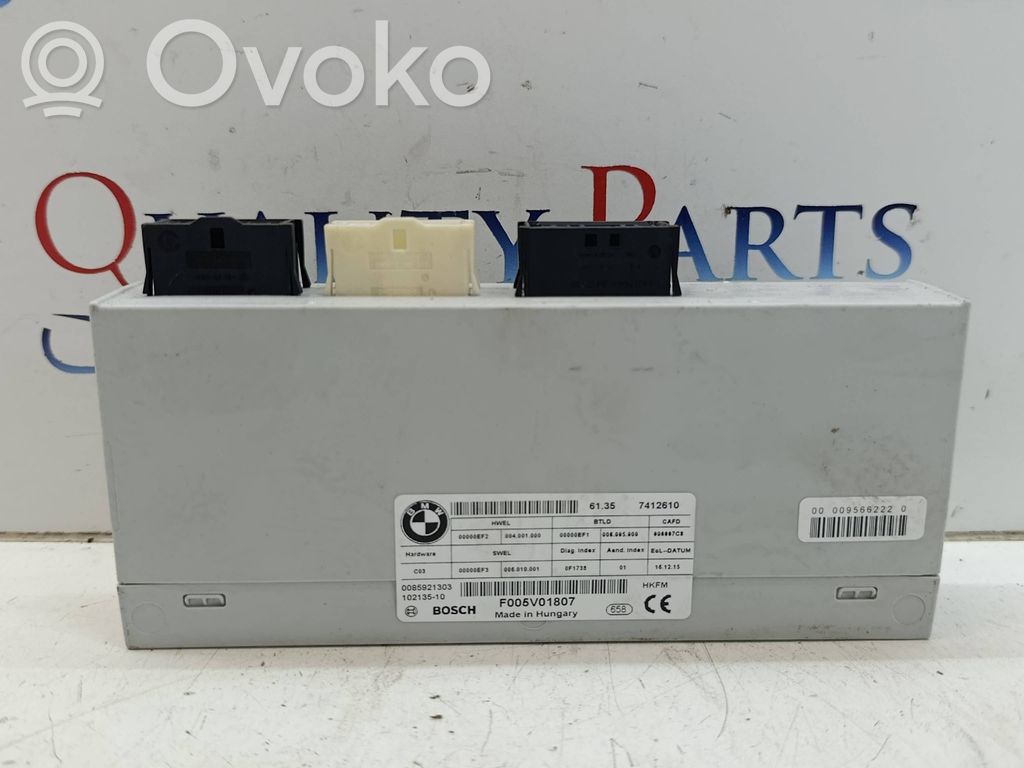 BMW X1 F48 F49 Unitate/modul comandă hayon/portbagaj 