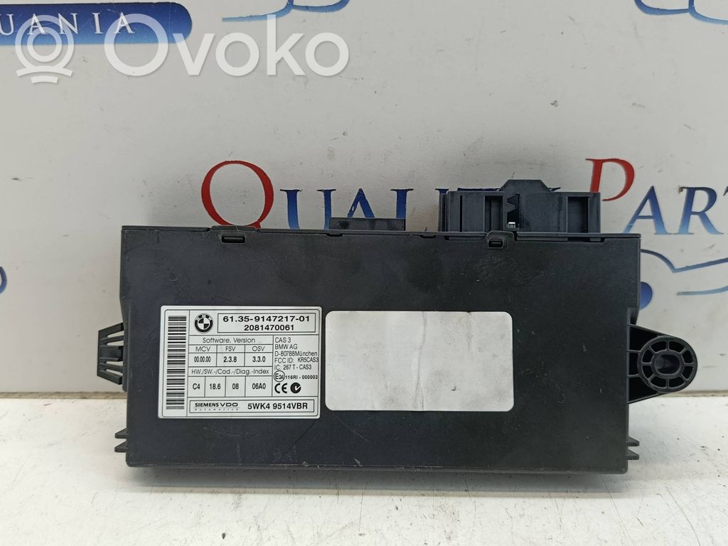 BMW X5 E70 Unidad de control/módulo del CAS 