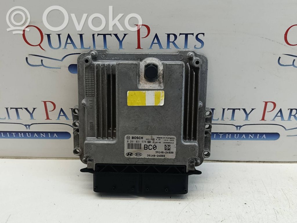 Hyundai Tucson TL Engine control unit/module 