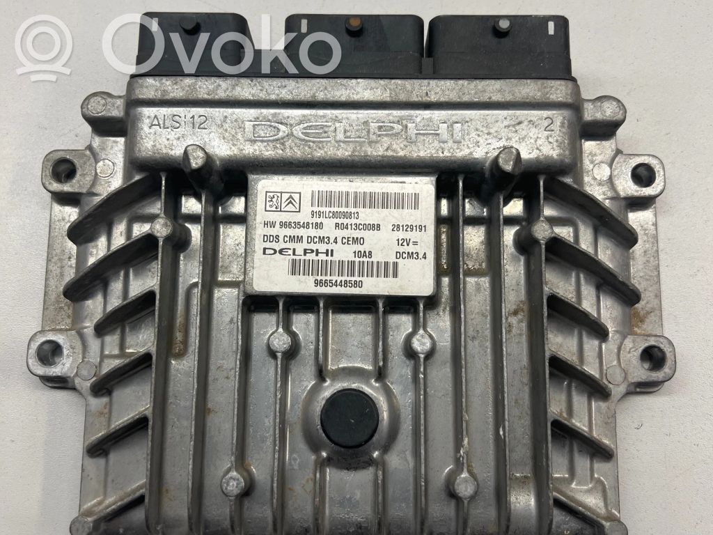 Peugeot 308 Engine control unit/module 