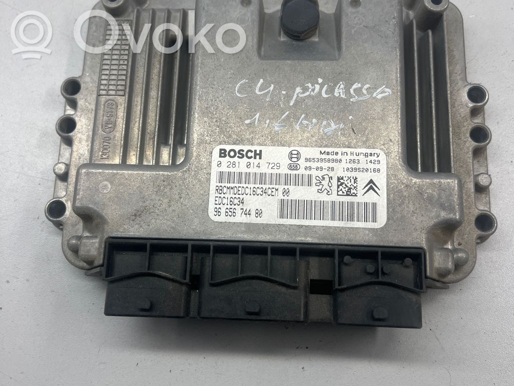 Citroen C4 I Picasso Engine control unit/module 