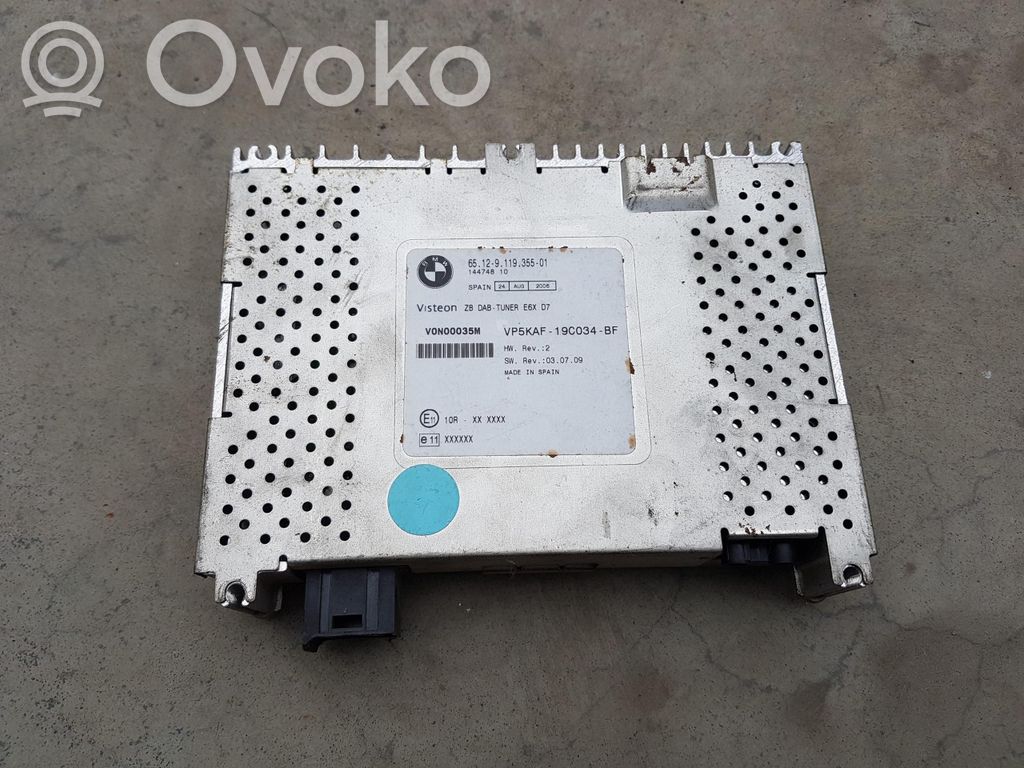 BMW 5 E60 E61 Unité de navigation Lecteur CD / DVD 