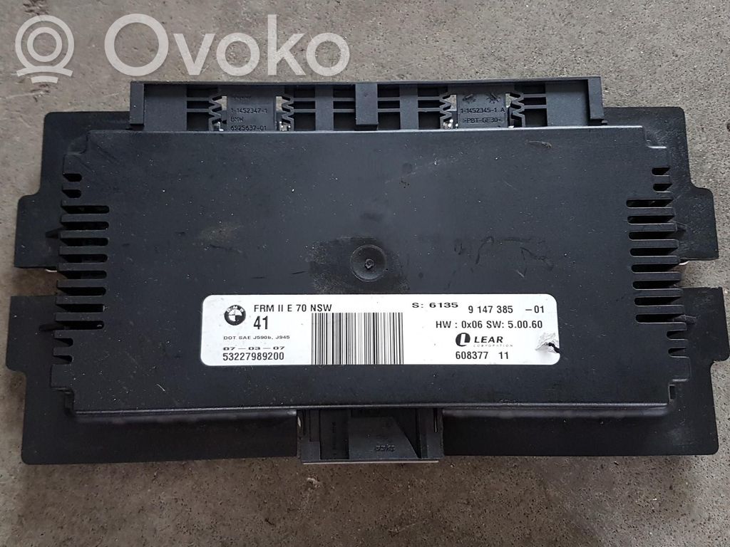 BMW X5 E70 Xenon valdymo blokas 