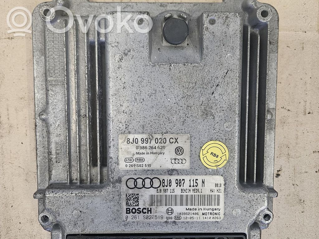 Engine control unit/module ECU   8J0907115N,8J0907115N