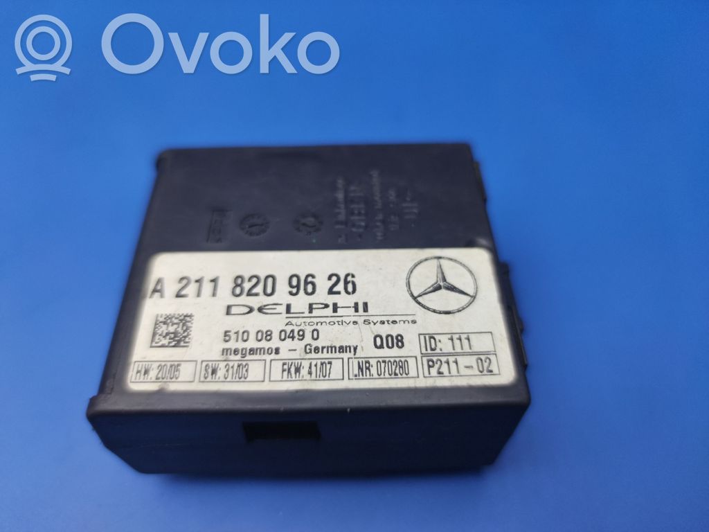Mercedes-Benz E W211 Signalizacijos valdymo blokas 
