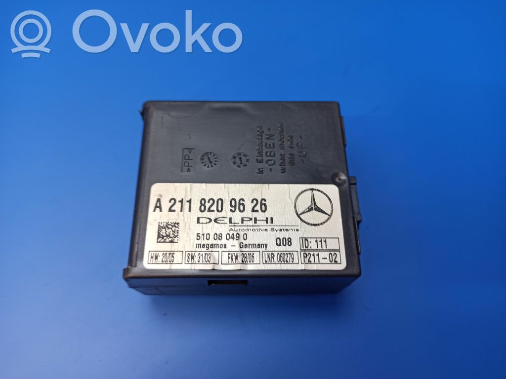 Mercedes-Benz CLS C219 Signalizacijos valdymo blokas 