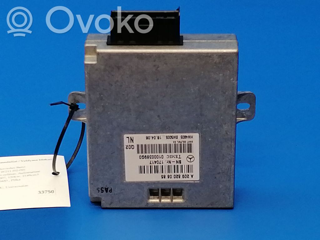 Mercedes-Benz E W211 Other control units/modules 