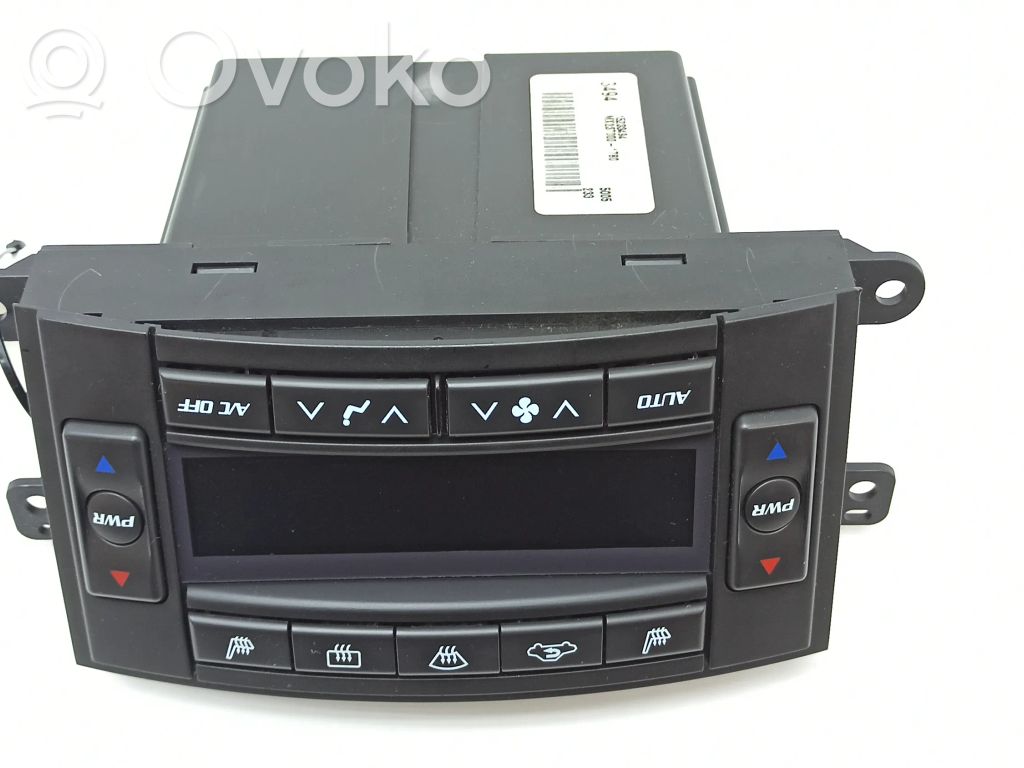 Cadillac SRX Climate control unit 