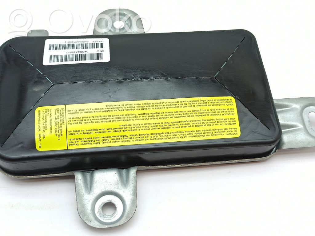 BMW Z4 E85 E86 Priekinių durų oro pagalvė 