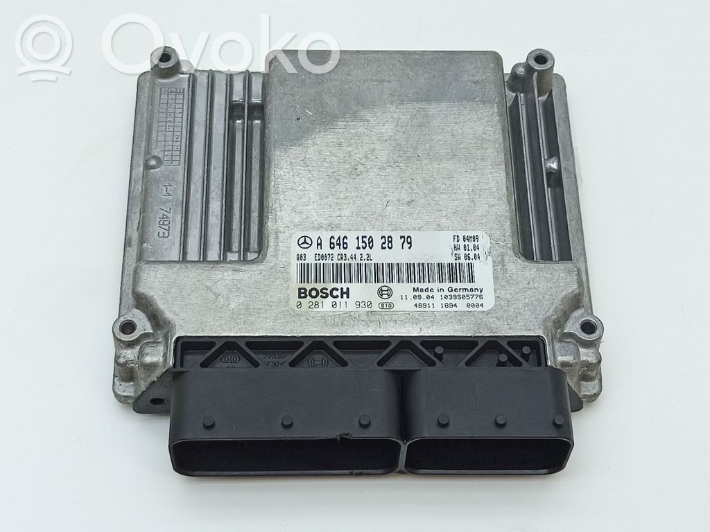 Mercedes-Benz C W203 Engine control unit/module 
