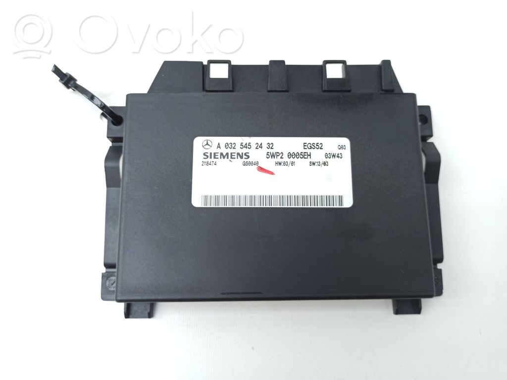 Mercedes-Benz E W211 Module de contrôle de boîte de vitesses ECU 