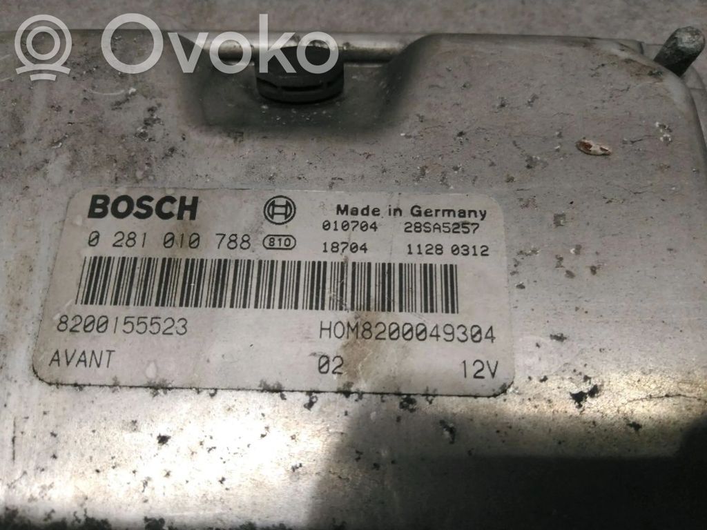 Renault Clio II Engine control unit/module 