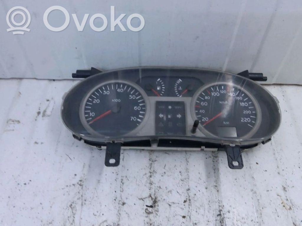 Renault Clio II Spidometrs (instrumentu panelī) 