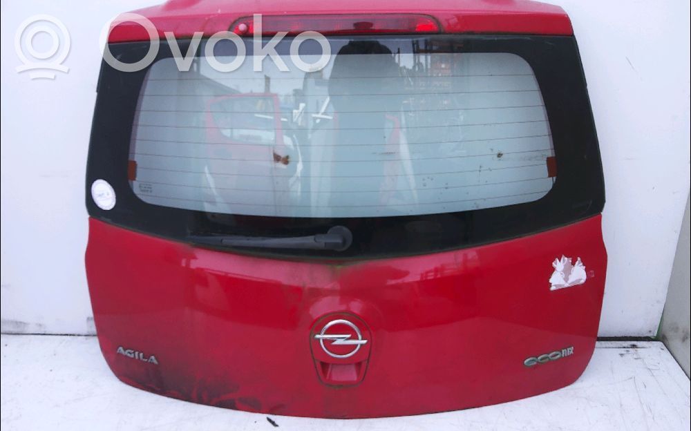 Opel Agila B Puerta del maletero/compartimento de carga 