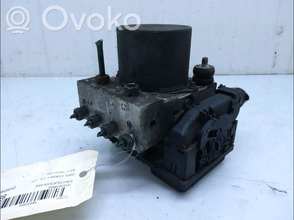 Opel Corsa C Unidad de control/módulo del ABS 