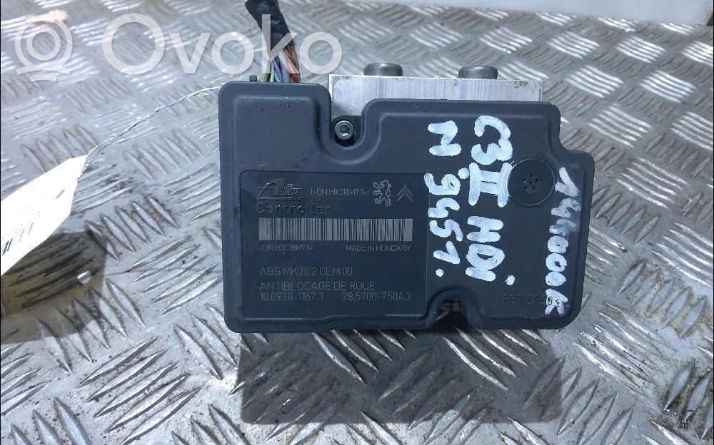 ABS control unit/module   9666392580,9666392580